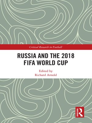 cover image of Russia and the 2018 FIFA World Cup